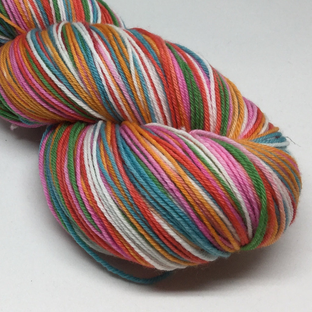Peruvian Llama Six Stripe Self Striping Sock Yarn