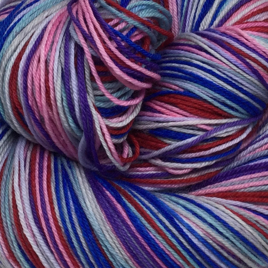 Dragon Boat Racing Seven Stripe Self Striping Sock Yarn