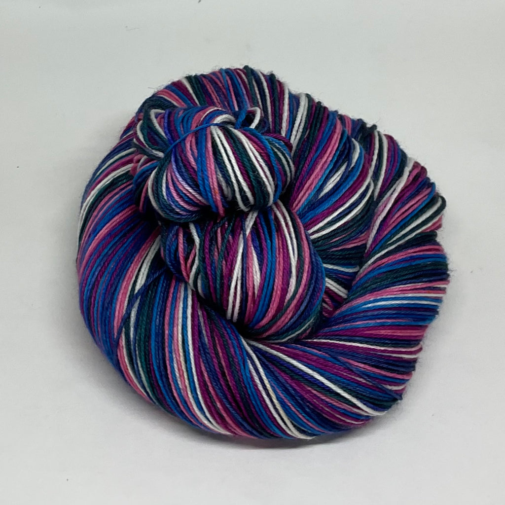 Biology & Coffee Five Stripe Self Striping Yarn