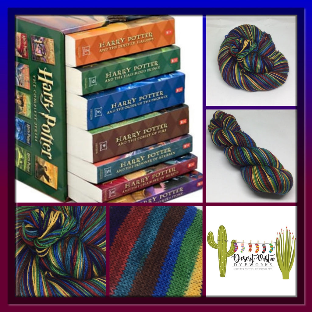 The Potter Series Seven Stripe Self Striping Yarn