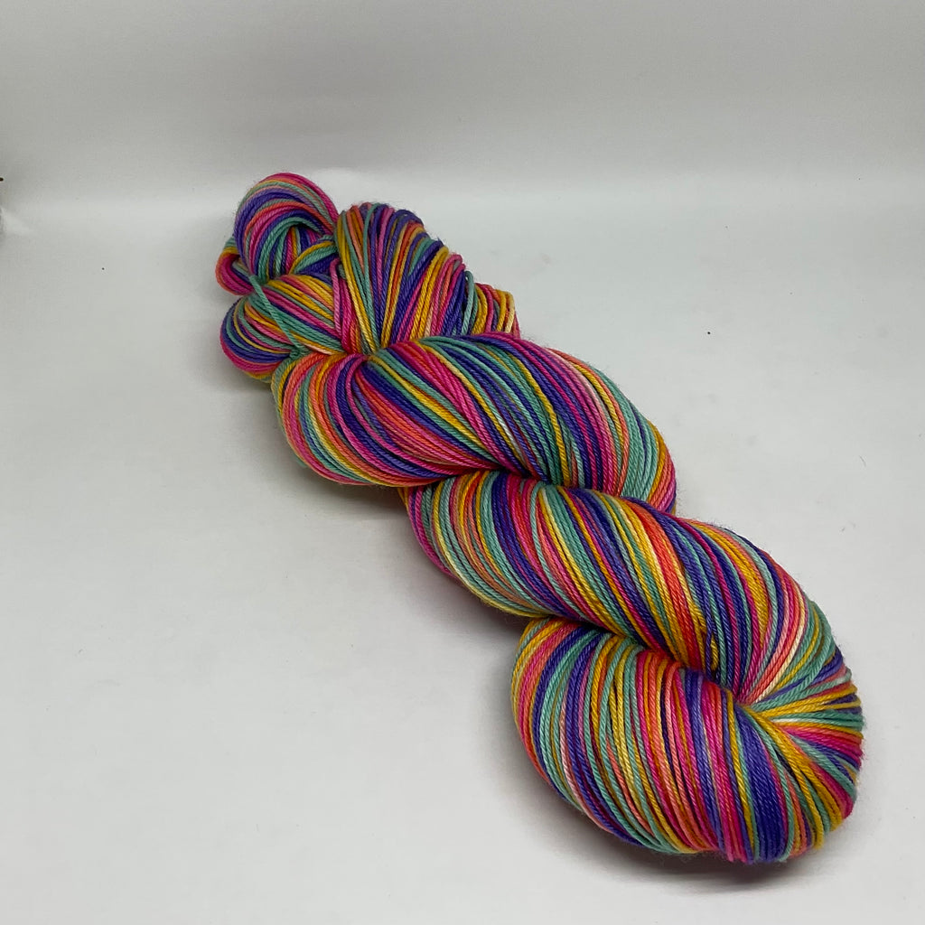 Hanging with Friends Five Stripe Self Striping Yarn