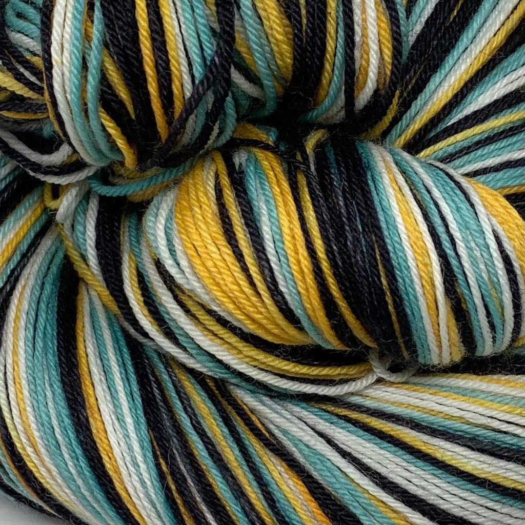 The Loneliest Road Four Stripe Self Striping Yarn