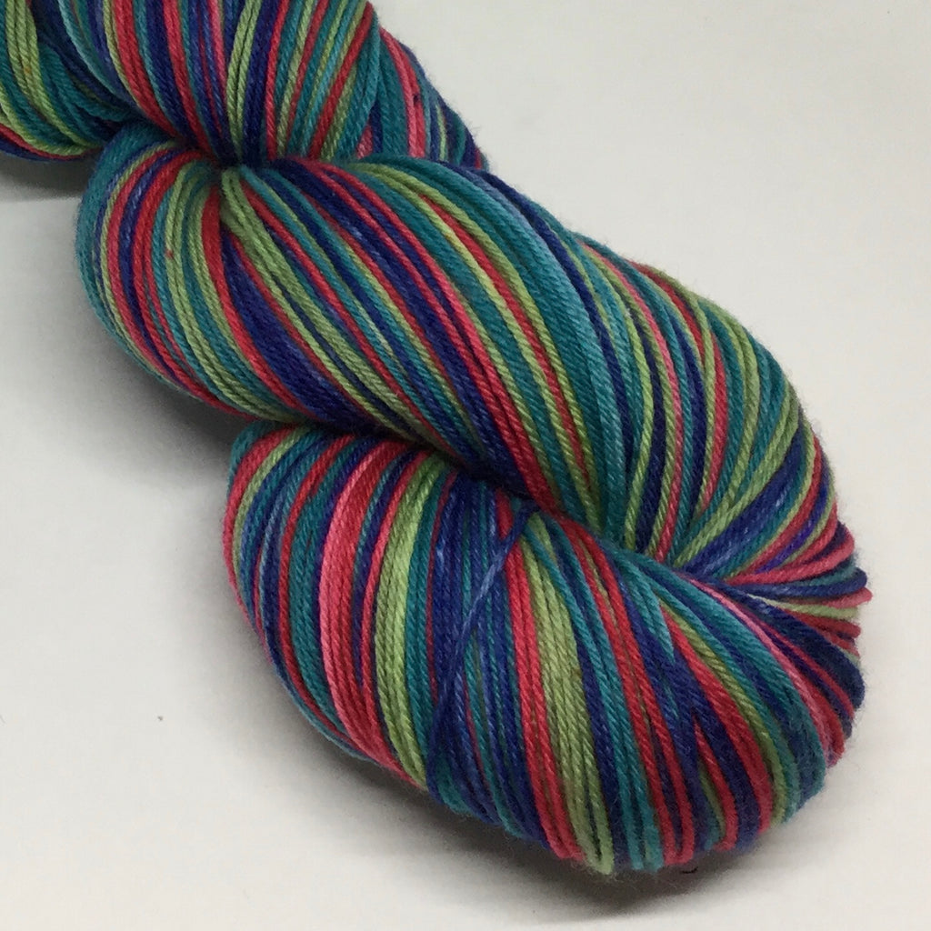 Argyle Day Four Stripe Self Striping Sock Yarn