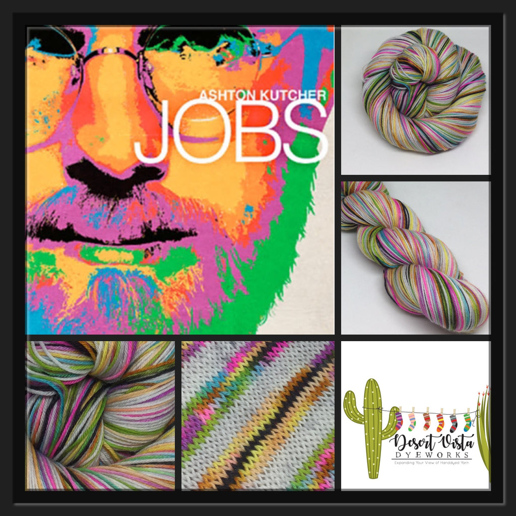 Jobs Four Stripe Self Striping Sock Yarn