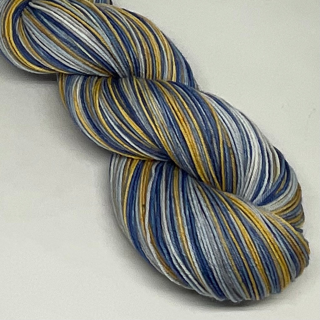 Lion Wall Six Stripe Self Striping Sock Yarn