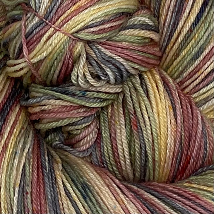 Horus of Gold Five Stripe Self Striping Sock Yarn