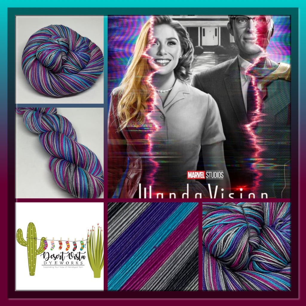 Wanda Vision Six Stripe Self Striping Yarn