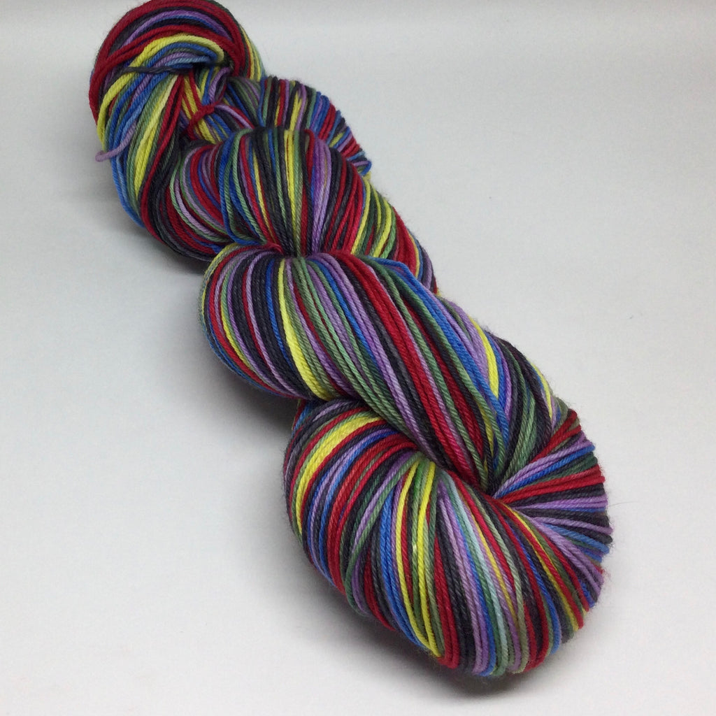 Volleyball Six Stripe Self Striping Sock Yarn