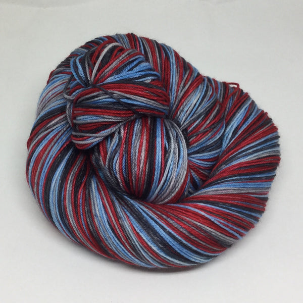 Jaws Four Stripe Self Striping Sock Yarn