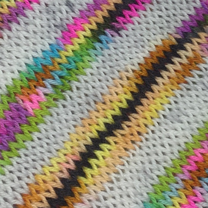 Jobs Four Stripe Self Striping Sock Yarn