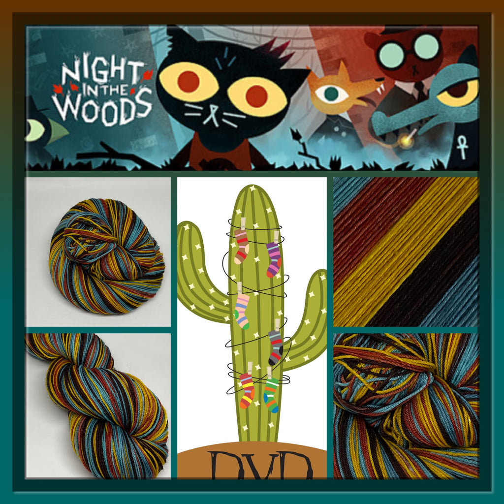 Night in the Woods Five Stripe Self Striping Yarn