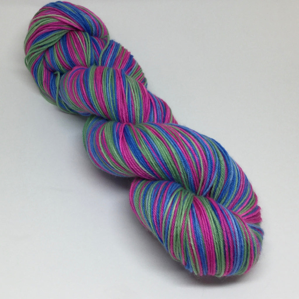 The Rarest of Them All Three Stripe Self Striping Sock Yarn