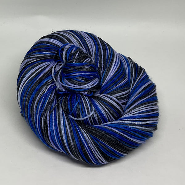 Speckled Worm Snake Four Stripe Self Striping Yarn