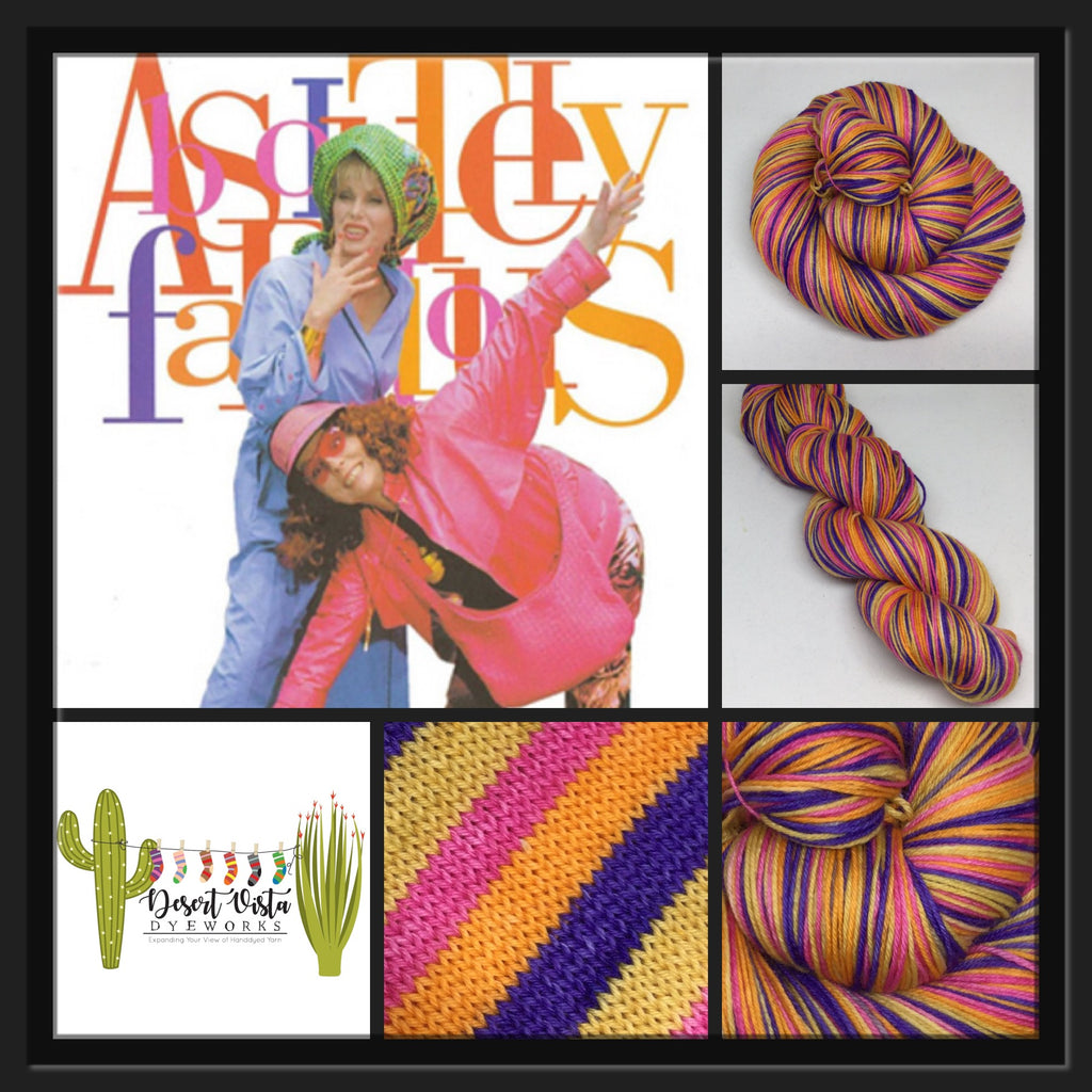 Absolutely Fabulous Four Stripe Self Striping Yarn