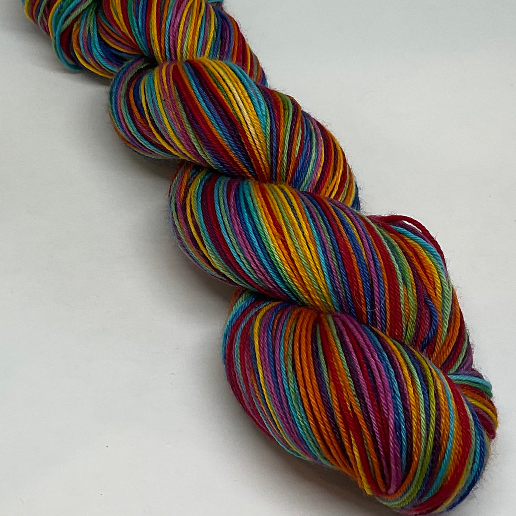 Pear By Marion Rose Eight Stripe Self Striping Yarn