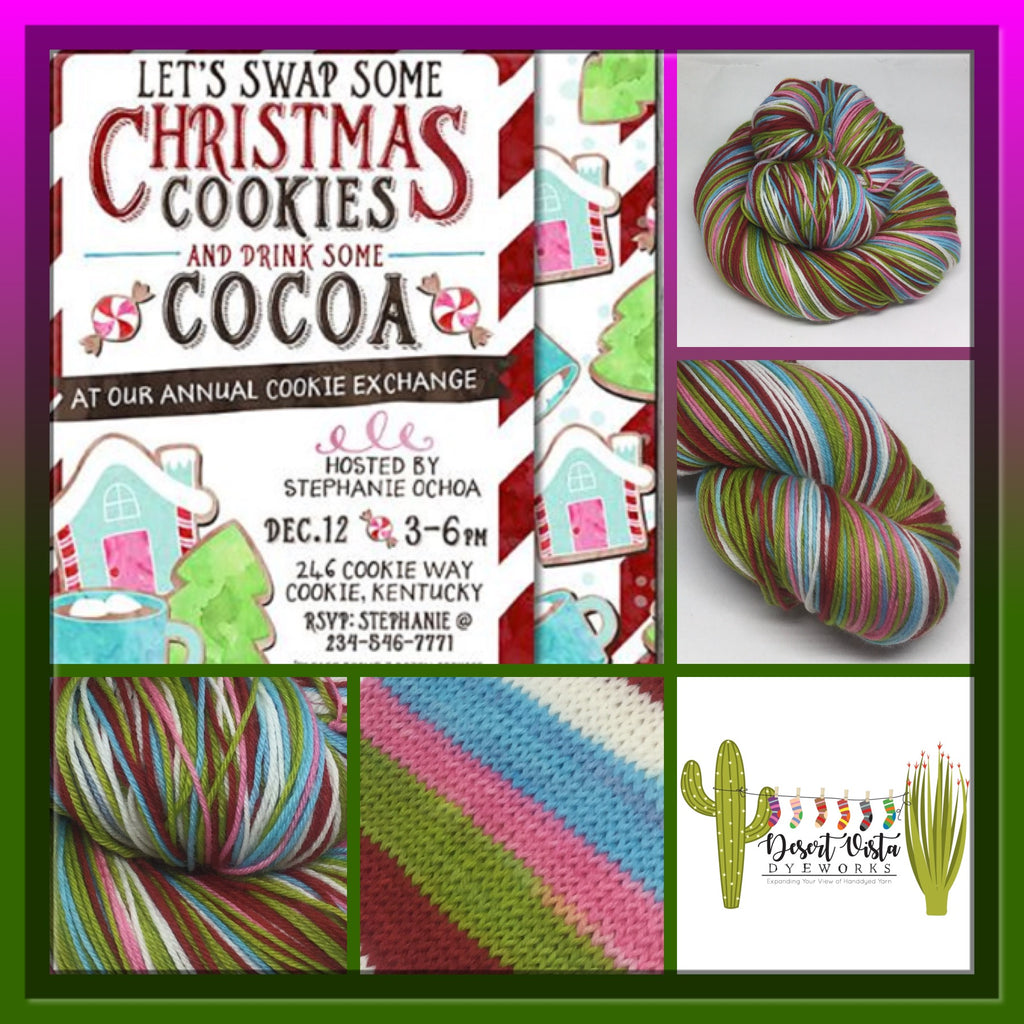 Cookie Swap Five Stripe Self Striping Sock Yarn