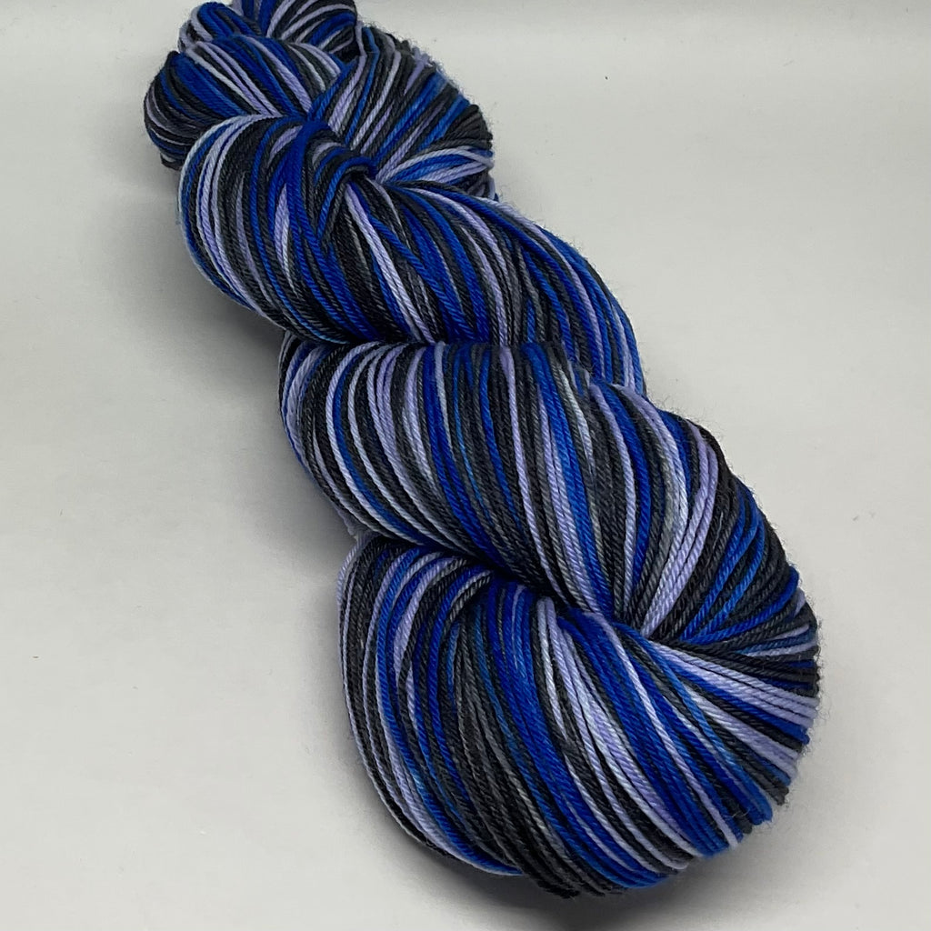 Speckled Worm Snake Four Stripe Self Striping Yarn