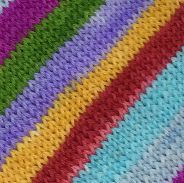 Niemeyer Seven Stripe Self Striping Sock Yarn