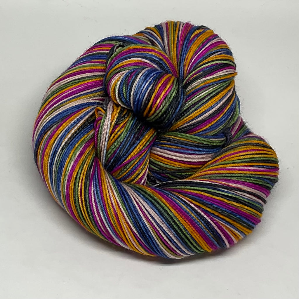 Fossey & Suzuki Six Stripe Self Striping Yarn