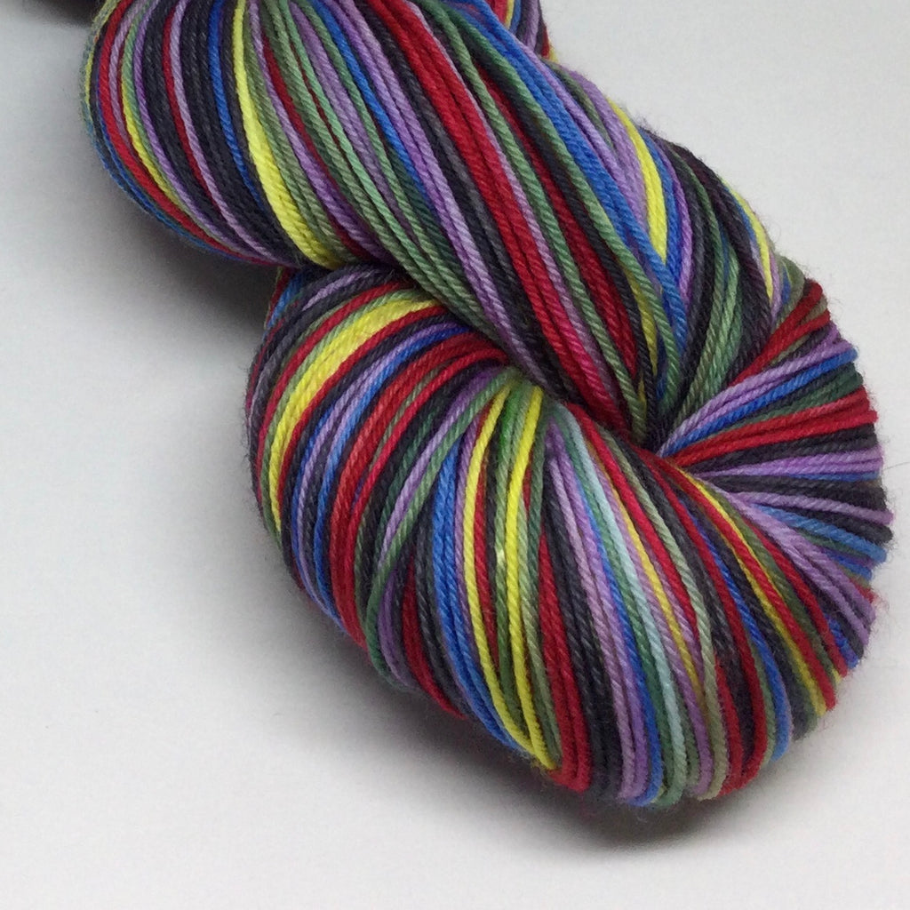 Volleyball Six Stripe Self Striping Sock Yarn