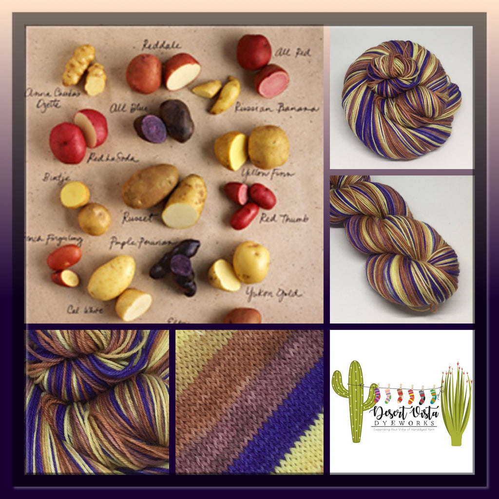 One Potato Five Stripe Self Striping Yarn