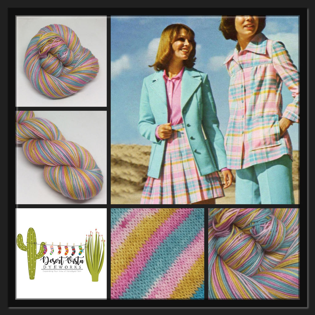 An Entire Pastel Wardrobe Four Stripe Self Striping Yarn