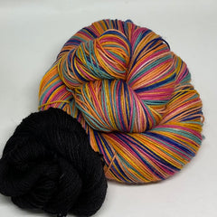 Self striping sock yarn-A case of the December Twenty Sixies