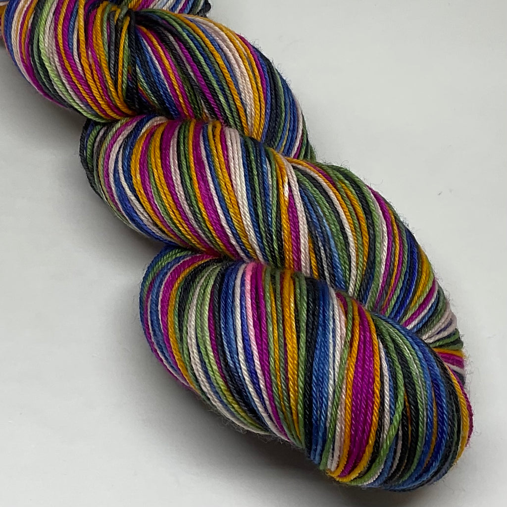 Fossey & Suzuki Six Stripe Self Striping Yarn