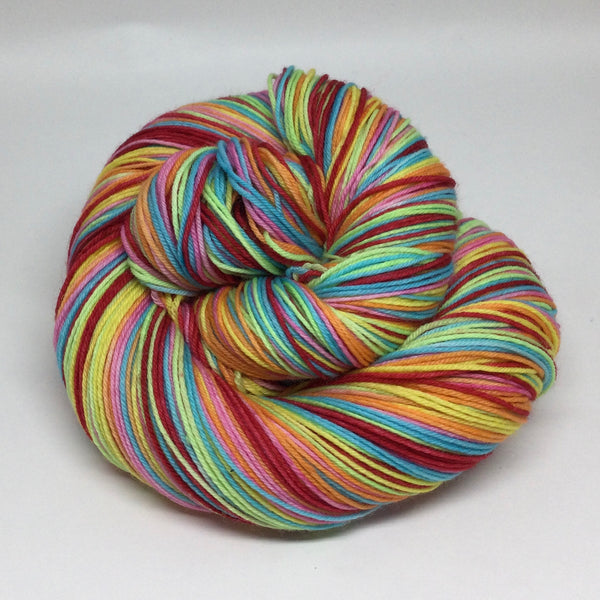 Disc Golf Six Stripe Self Striping Sock Yarn