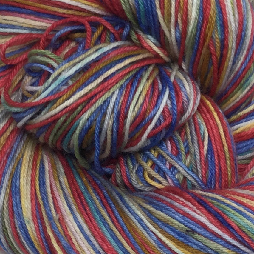 Renoir's Two Sisters Four Stripe Self Striping Yarn