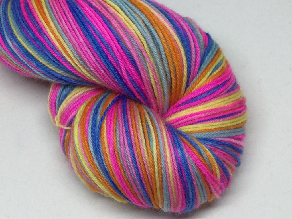Caribbean Colors Six Stripe Self Striping Yarn