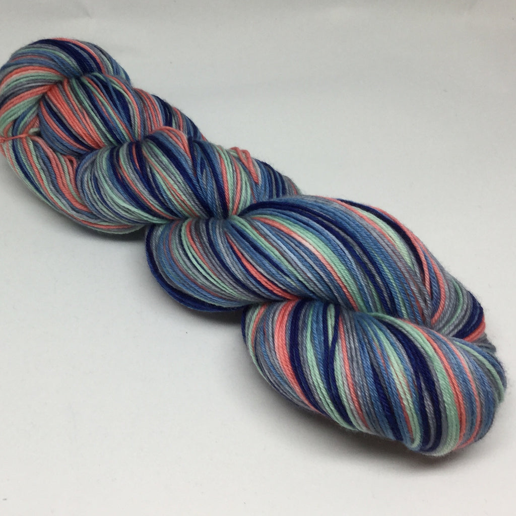 Coastal Brazil Six Stripe Self Striping Sock Yarn