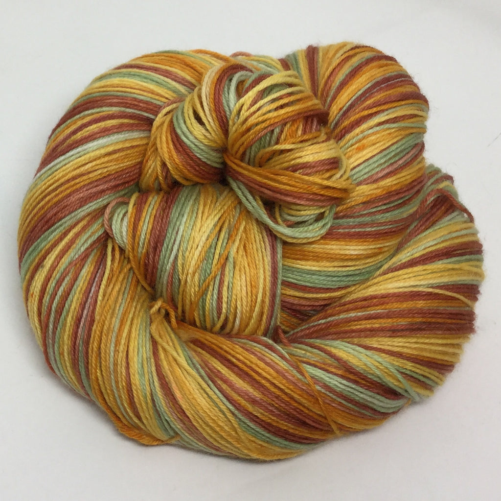 Van Gogh's Sunflowers Five Stripe Self Striping Yarn