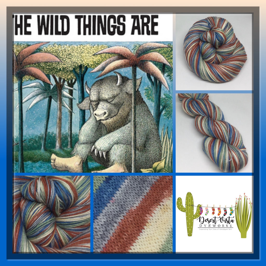 Wild Things Are Five Stripe Self Striping Yarn