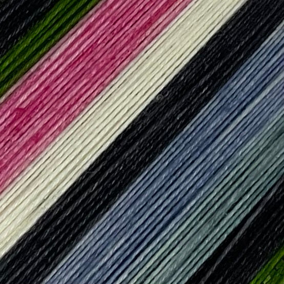 Mme. de Lambelle Seven Stripe Self Striping Yarn