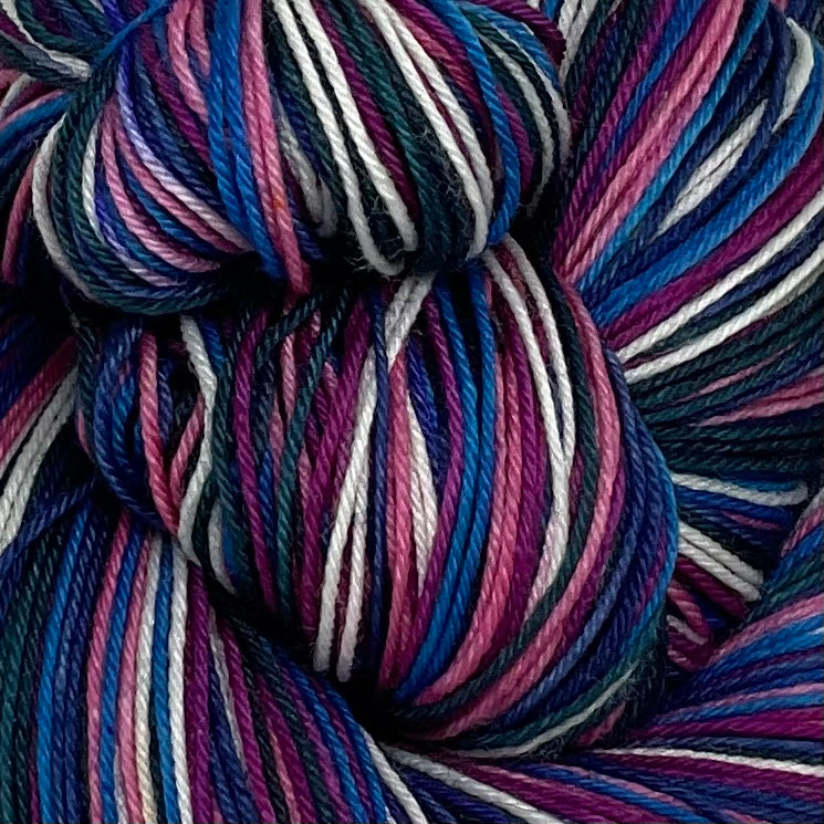 Biology & Coffee Five Stripe Self Striping Yarn