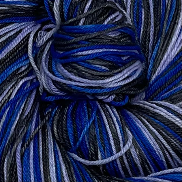 Speckled Worm Snake Four Stripe Self Striping Yarn