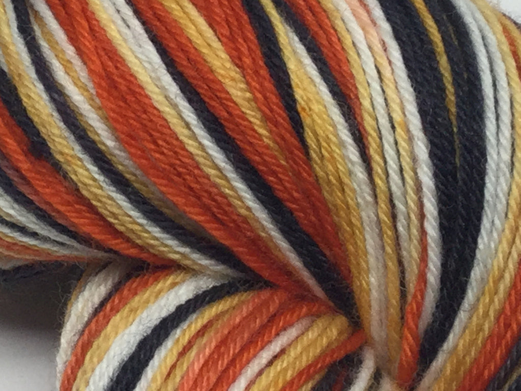 M is for Murder Four Stripe Self Striping Yarn