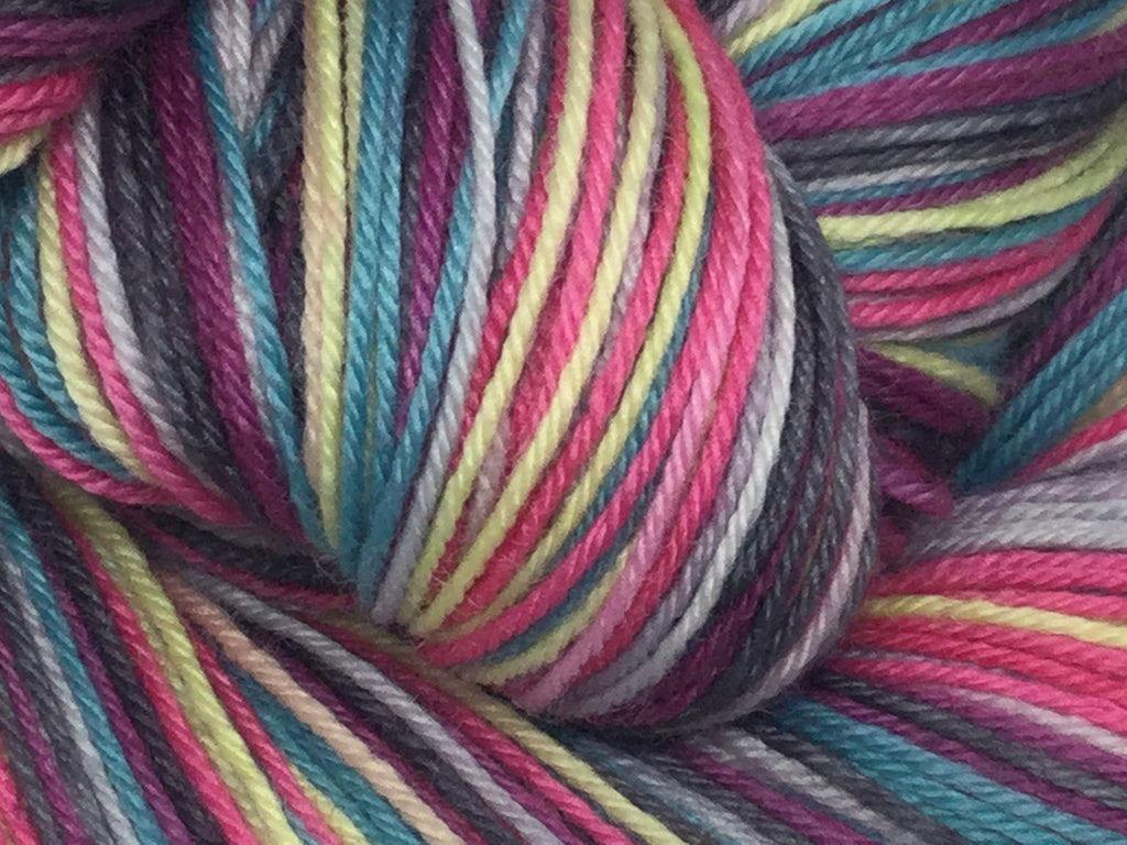 Asphalt Jungle Six Stripe Self Striping Yarn