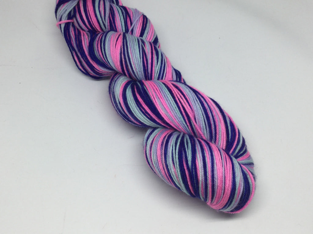 Heart Shaped Anenome Four Stripe Self Striping Yarn