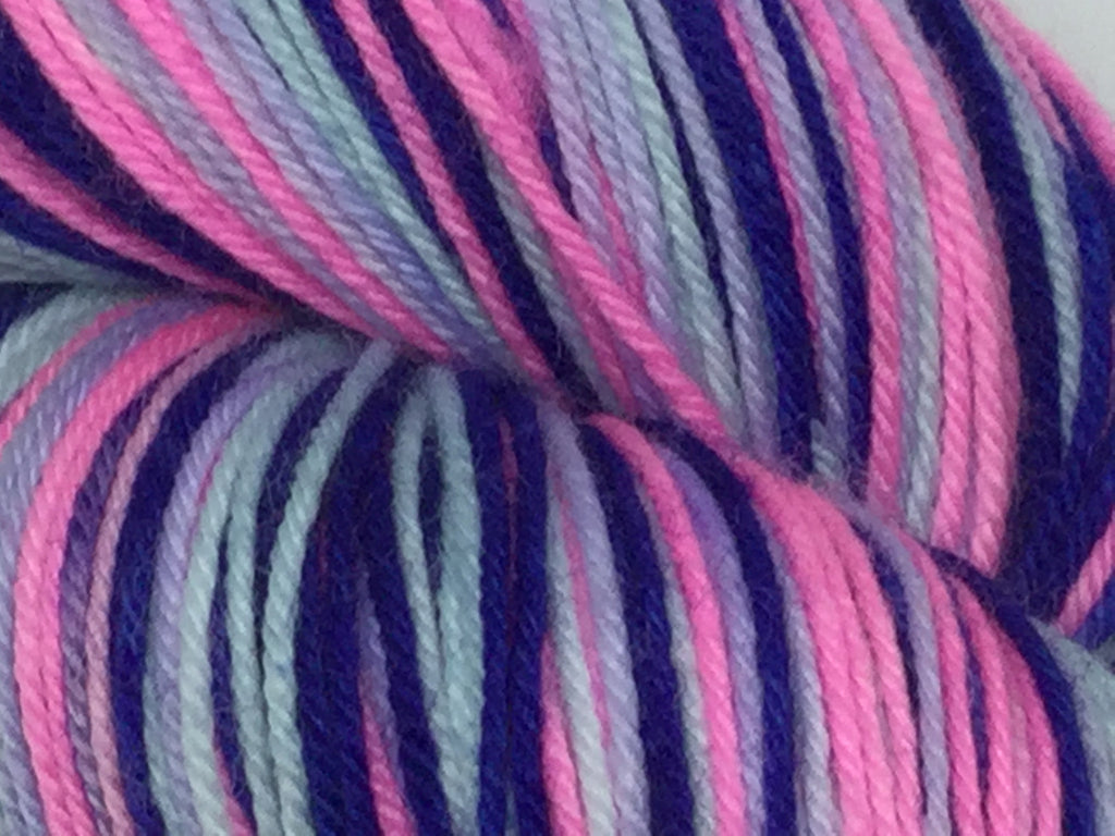 Heart Shaped Anenome Four Stripe Self Striping Yarn