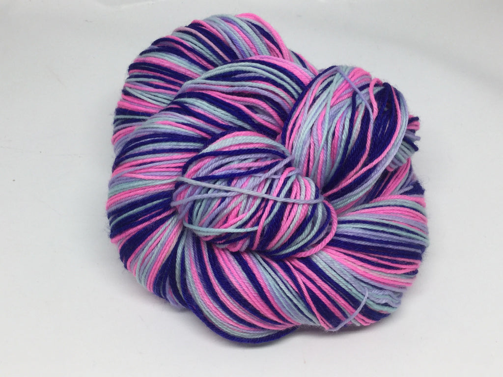 Heart Shaped Anenome Four Stripe Self Striping Yarn