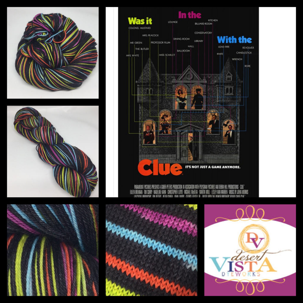 Clue Eight Stripe Self Striping Yarn