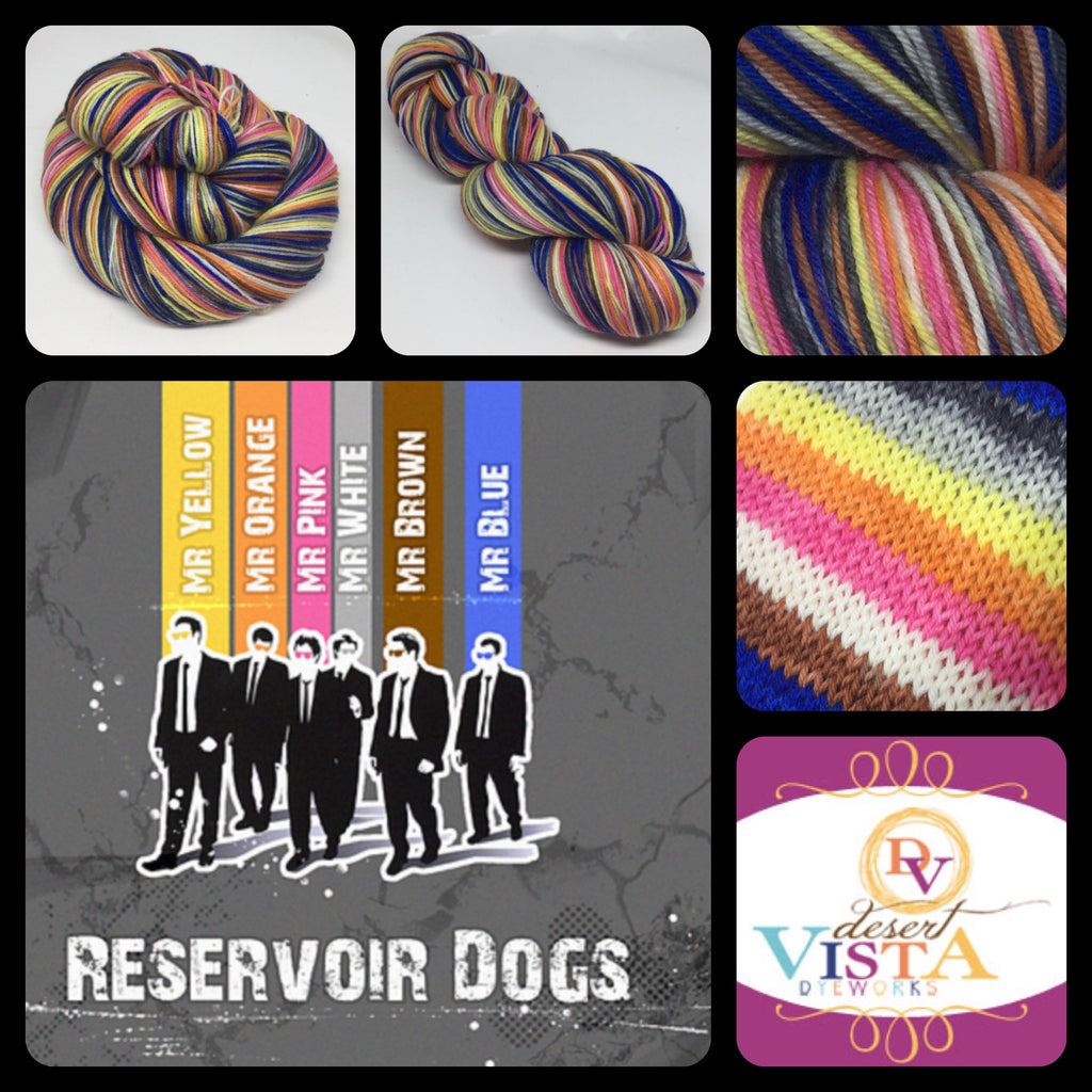 Reservoir Dogs Eight Stripe Self Striping Yarn