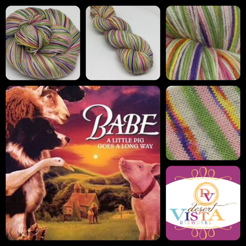 Babe Four Stripe Self Striping Yarn