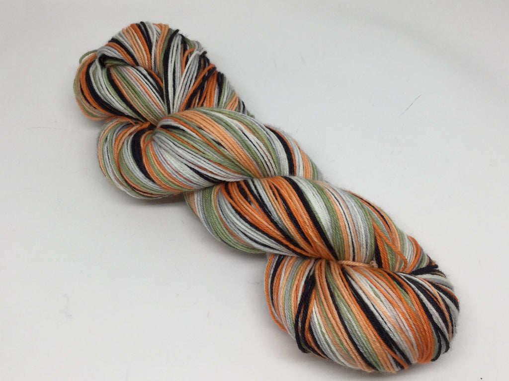 Giant Peach Six Stripe Self Striping Yarn