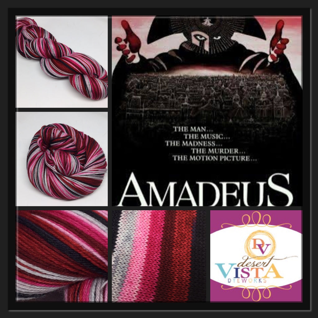 Amadeus Six Stripe Self Striping Yarn