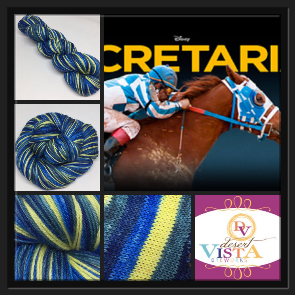 Secretariat Four Stripe Self Striping Yarn