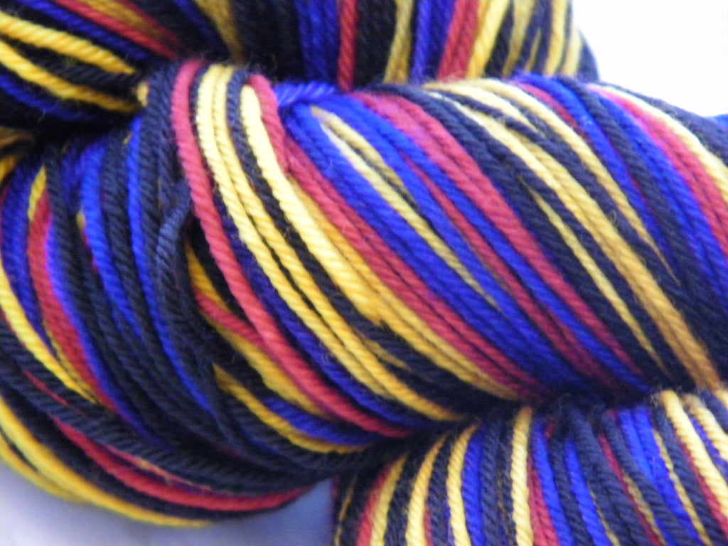 Walk Like A Man & Because We Can Six Stripe Self Striping Yarn