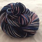 Halley's Comet Inspired Four Stripe Self Striping Yarn